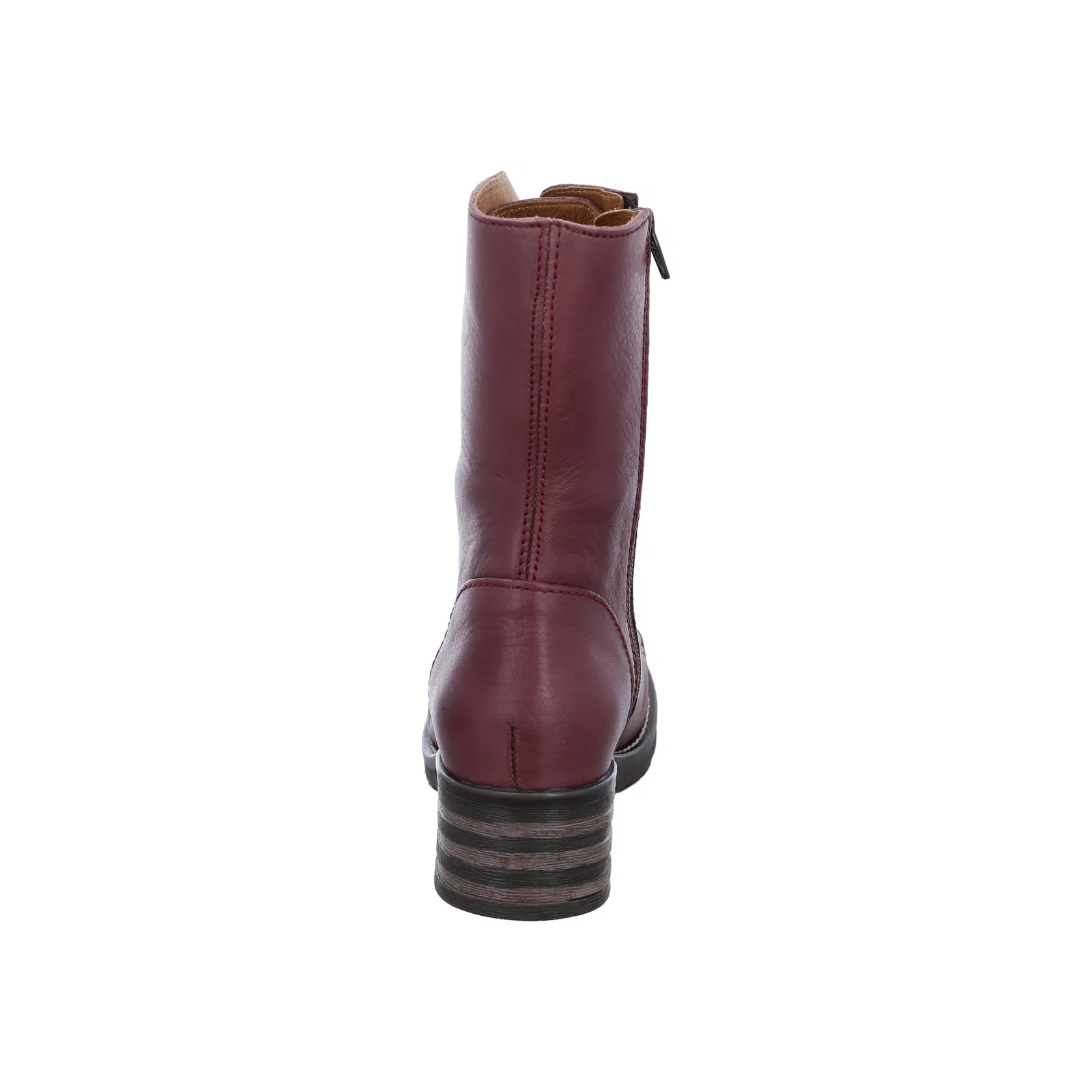 Stiefeletten Military burdeos