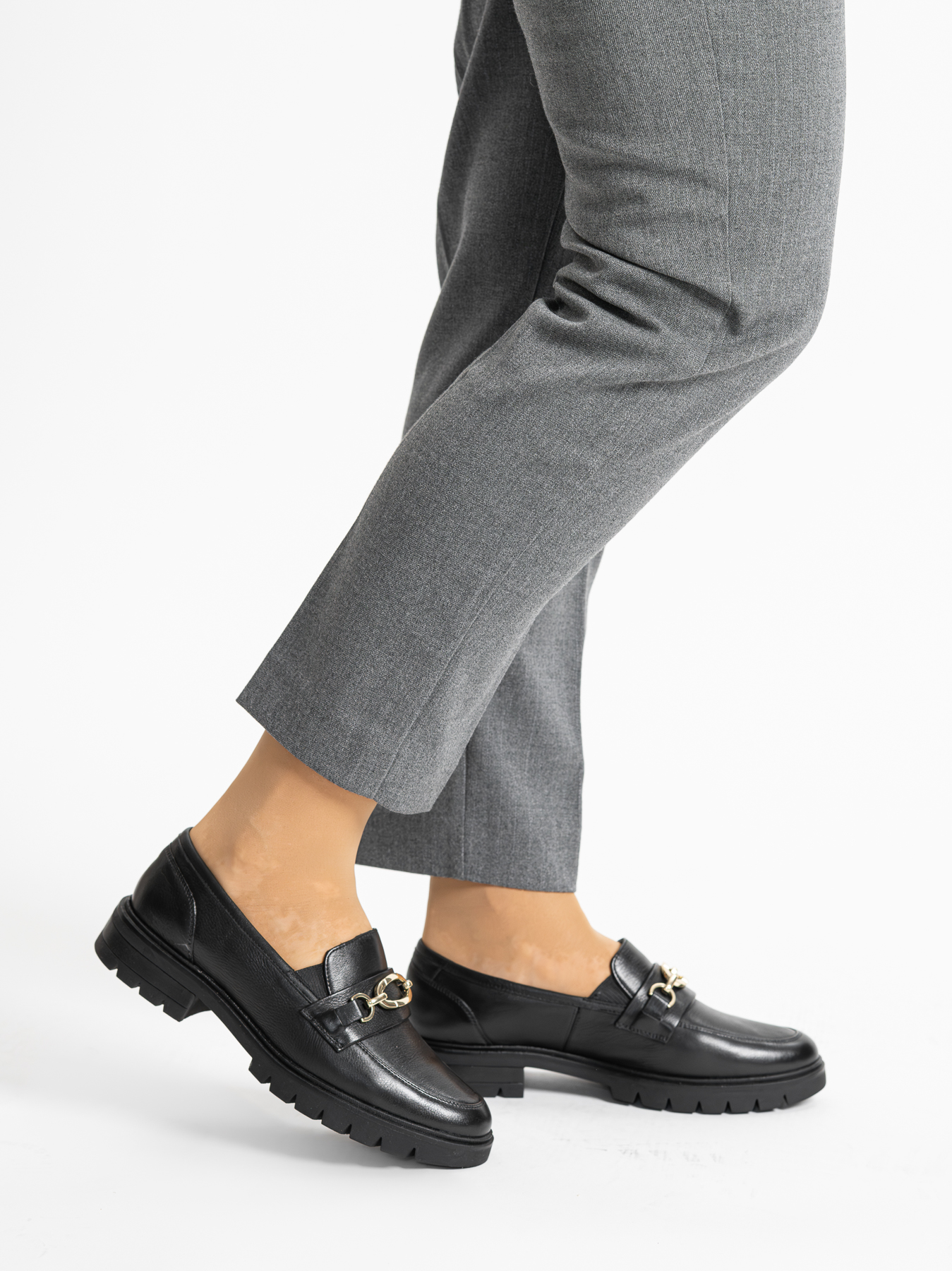 Slipper Cambridge schwarz