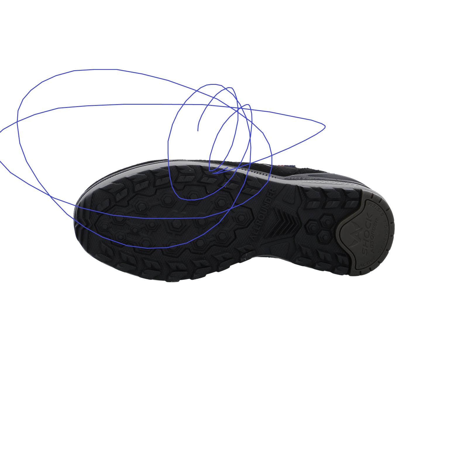 Allrounder Schnürer Seja-Tex schwarz