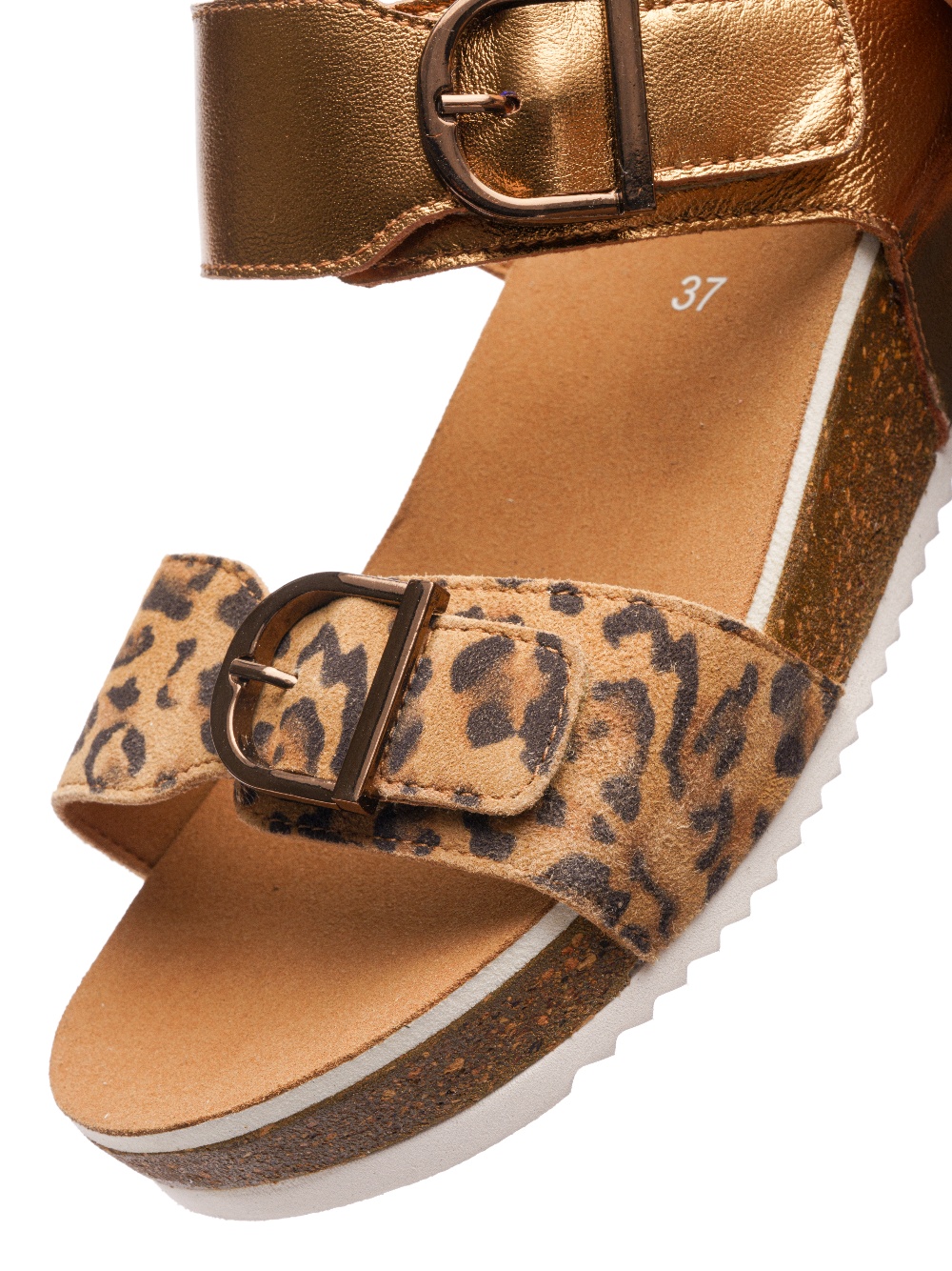 Sandalette Norderney braun